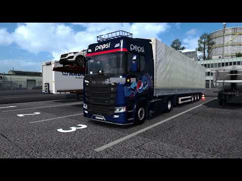 ETS2 1.35 Promods 2.41 Scania S580 from Mykolaiv To Piatra Neamț DX11