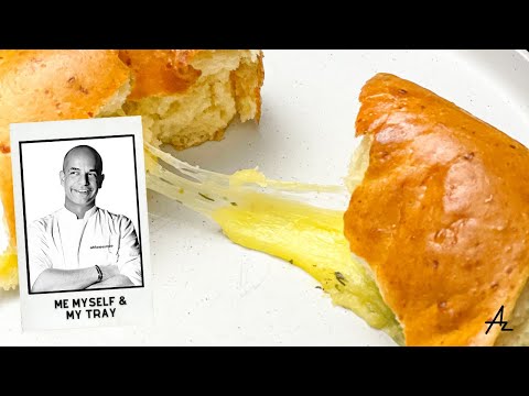 Adriano Zumbo - CHEESY, garlicky, herby buns!