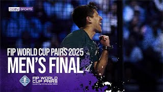 Three-Set Thriller! | FIP World Cup Pairs 2025 Men's Final HIGHLIGHTS | 11/09/2025 | beIN SPORTS USA