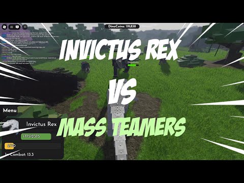 Indominus Rex VS TOXIC Mass Teamers! - Jurassic Blocky