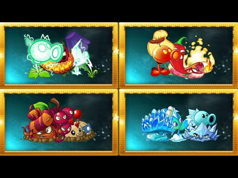 PVZ 2 Tournament Random 4 Teams 4 Plants - Which Team Plant Is Best? - Pvz 2 Plant vs Plant