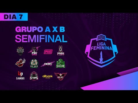 FREE FIRE - LIGA FEMININA - SEMIFINAL GRUPO A x B - #NFADASPODEROSAS
