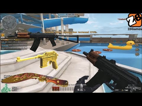 Crossfire NA 2.0 : AKS - 74U - Mauser Ultimate Gold - Hero Mode X - Zombie V4
