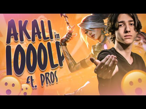 I pick Akali in a 1000LP game and this is what happened (Ft. Davemon and Pro Players)