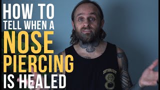 How To Tell When a Nose Piercing is Healed | UrbanBodyJewelry.com