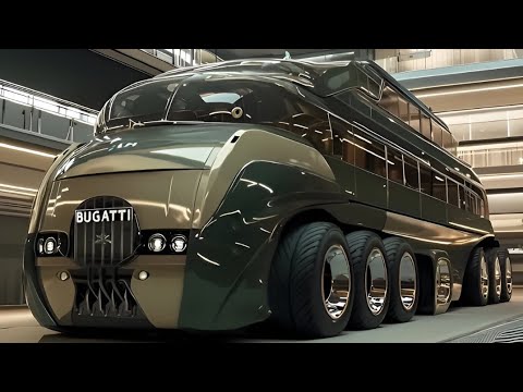 🏎️🚐 Bugatti Wohnmobil enthüllt – So sieht Luxus auf Rädern aus! 💎✨