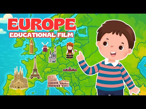 EUROPE - Educational Film 🌍 What is Europe❓ Fun facts about Europe 🔍