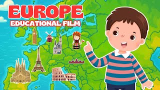 EUROPE - Educational Film 🌍 What is Europe❓ Fun facts about Europe 🔍 gameplay video by mgorham, 4:56 duration