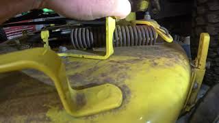 John Deere STX30 Blade Belt Routing Diagram