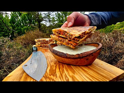 THE ULTIMATE BEEF QUESADILLA | Relaxing Cooking with ASMR