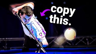 JUMP THE CUE BALL the easy way (complete pool lesson)