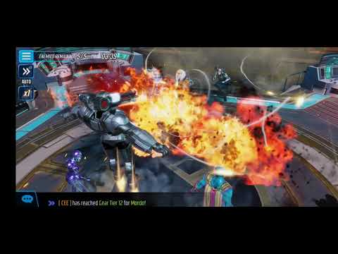 War Offense - 348k Power Armor vs 468k Marauders - Marvel Strike Force