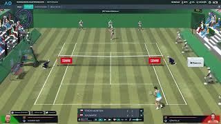 Tennis Manager 2021 .. Wimbledon , Demi Finale !!! Iga Swiatek vs Tereza Valentova !!!