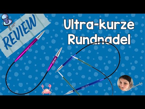 Kurze Rundstricknadeln für Ärmel und Socken!