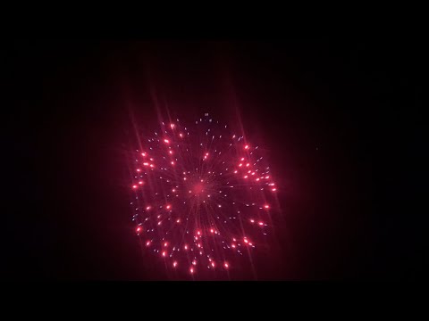 Massive 6 inch firework shell! Homemade (red to blue)