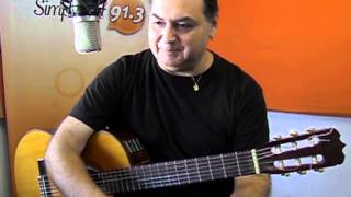 Claudio Cesar, guitarrista y cantautor argentino, en 168 Horas Radio