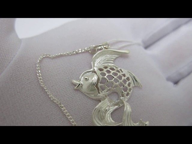 Серебряный ионизатор для воды "Рыбка" 41дл Видеообзор