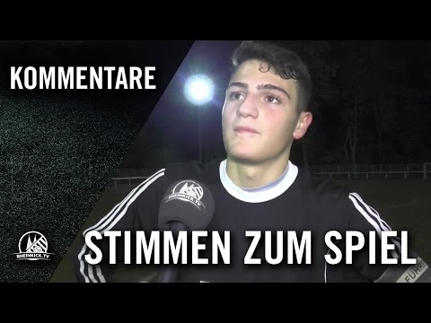 Die Stimmen zum Spiel (SW Köln - TuS Ehrenfeld, U17 B-Junioren, Leistungsklasse) | RHEINKICK.TV