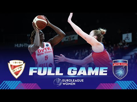 DVTK Hun-Therm v Botas SK | Full Basketball Game | EuroLeague Women 2022-23