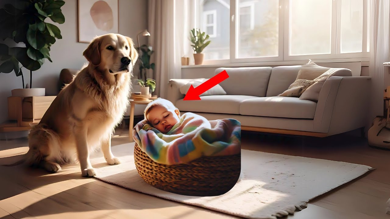 A Dog Guards an Abandoned Baby in the Home, What It Does Next Will Leave You SPEECHLESS