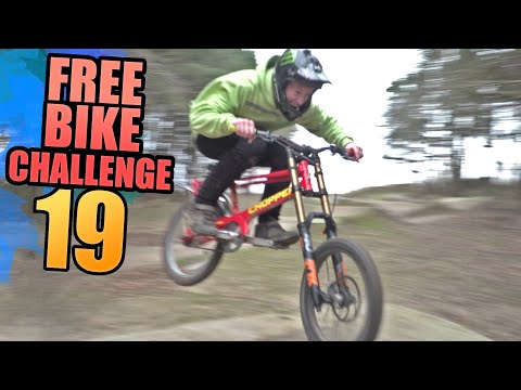 THE FREE BIKE CHALLENGE - PART 19 - DOWNHILL CHOPPER SHREDDING