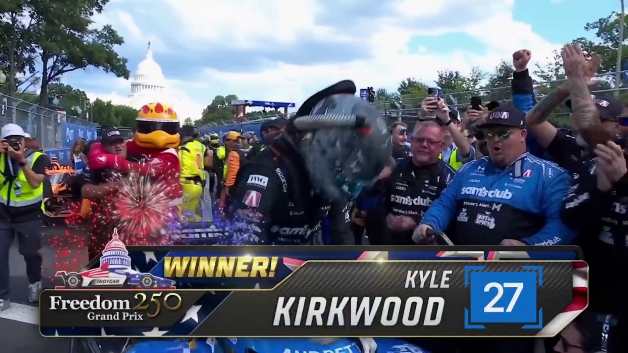 🏎️🏆 ¡DOMINA WASHINGTON! Kyle Kirkwood mostró todo su potencial | IndyCar | Washington D.C. L.