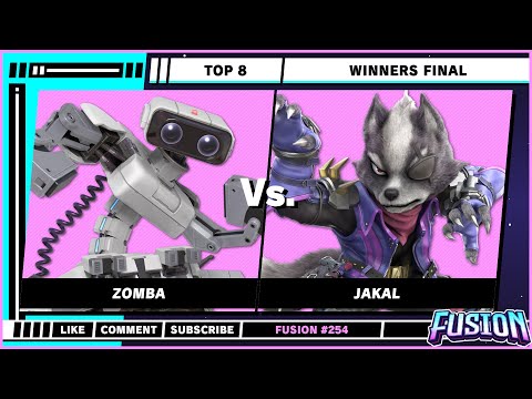 Fusion #254 - Winners Final - Zomba (R.O.B) VS Jakal (Wolf) - Ultimate Singles