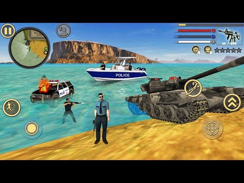 Miami Police Crime Vice Simulator - Fun at Miami Beach - Android Gameplay