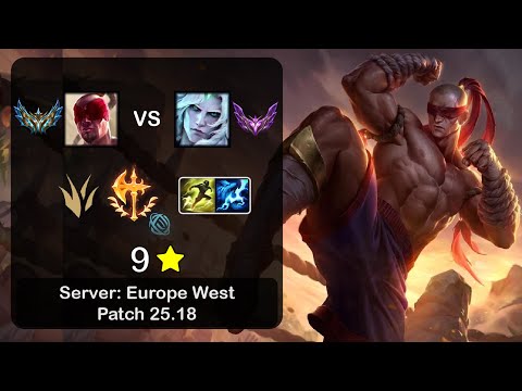 Lee Sin Jungle vs Viego - EUW Challenger - Patch 25.18