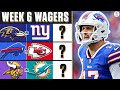 NFL Week 6 BEST WAGERS: Expert Picks, Odds & Predictions for TOP games | CBS Sports HQ