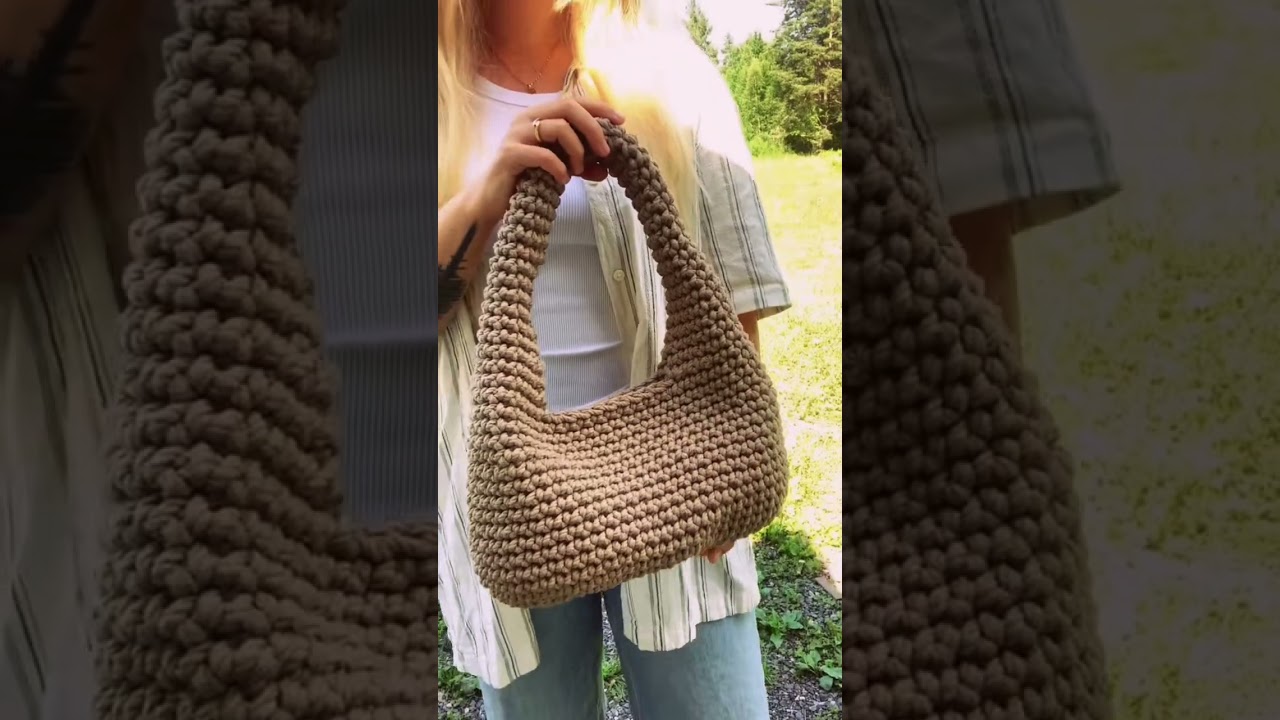 Just Dropped: My Latest Crochet Bag Pattern! #ad #crochet #bag #crochetbag #crochetpattern #diy