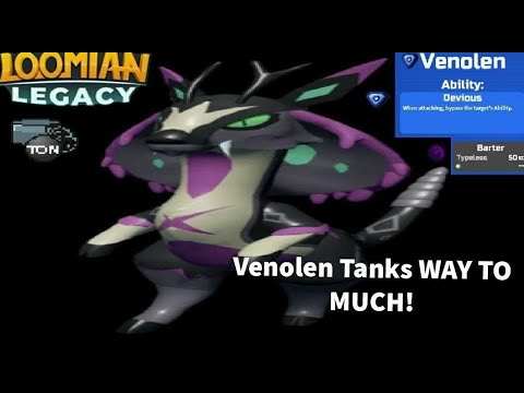 Venolen Tanks WAY TO MUCH!   Loomian Legacy PVP