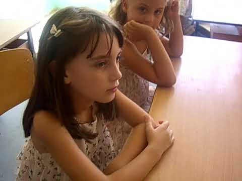 Hera Dalipi first day at elementary school