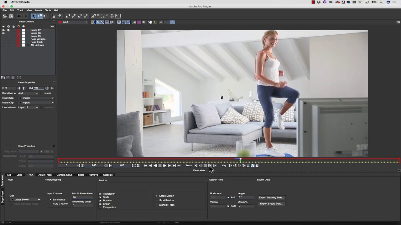 Mocha Tip: Rotoscopiar con Menos Keyframes (Espaรฑol)