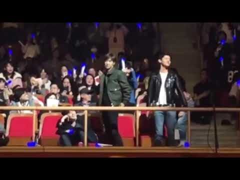 190414 YUNHO, CHANGMIN, SUHO, IRENE dancing to Can You Feel It (Chokiwa) | D&E Concert Seoul (Day 2)