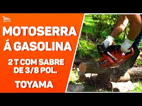 Motosserra a Gasolina TCS42X-16SN-OR 2T 2,1HP 39,6 CC com Sabre 16 Pol. - Video