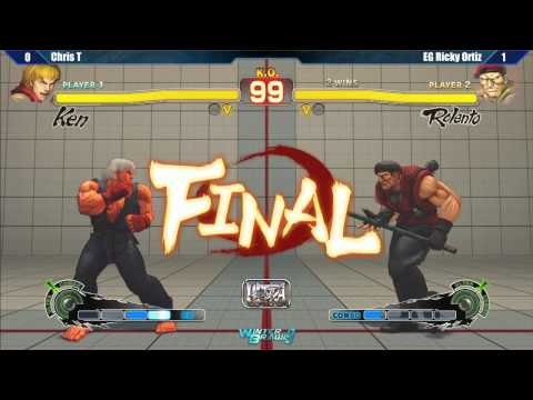 Winter Brawl 9 - USF4 - Top 32 - Chris Tatarian (Ken) vs EG Ricky Ortiz (Rolento)