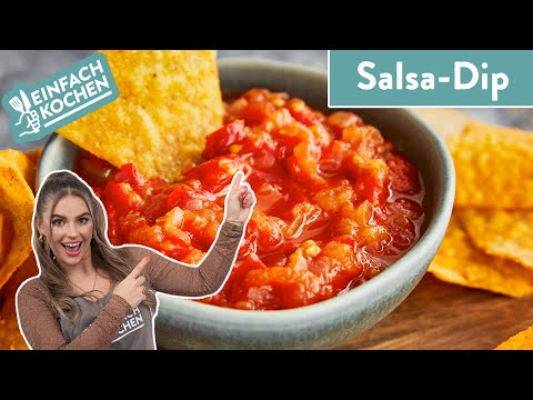 Salsa Dip 🍅 🫑 ✨ | in 15 Min. zubereitet | Einfach Kochen