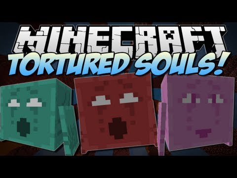 Minecraft | TORTURED SOULS! (Plus Awesome Throwing Weapons!) | Mod Showcase [1.6.2]