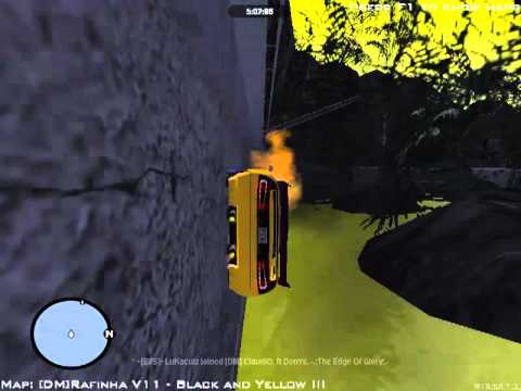 MTA SA: -'Fast Stunting at Rafinha v11 - Black And Yellow !