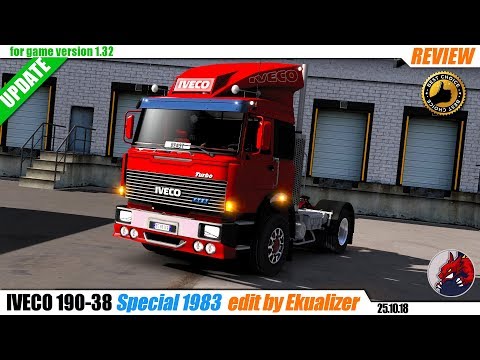 ETS2 (1.32) | "IVECO 190-38 Special 1983" (1.32) edit by Ekualizer - review