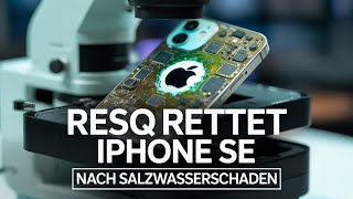 📱 iPhone SE 2020 after saltwater damage – DATA SAVED! | RESQ shows real high-tech rescue 🔒