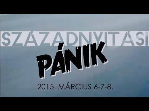 SZÁZADNYITÁSI PÁNIK - KAPSZLI Szakmai Napok 2015