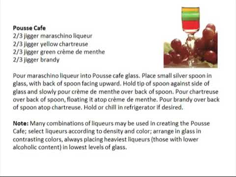 Pousse Café  Recipe