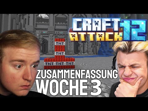 Craft Attack 12 Komplette Woche 3 ZUSAMMENFASSUNG - Jeder Teilnehmer Urutox