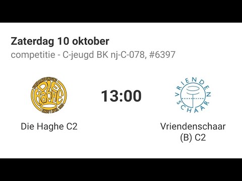 Die Haghe C2 - Vriendenschaar C2