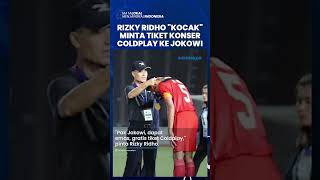 Sabet Emas di SEA Games, Kapten Rizky Ridho Kocak Minta Tiket Konser Coldplay ke Presiden Jokowi