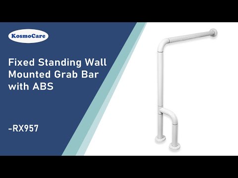 KosmoCare SS Standing Toilet Grab Bar with Anti-Slip Nylon Grip - Features (RX957)