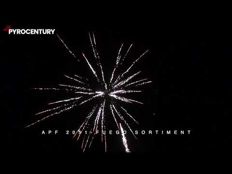 APF 2051 - Fuego Assortiment 4 x 7 Schots Batterijen - Pyrocentury