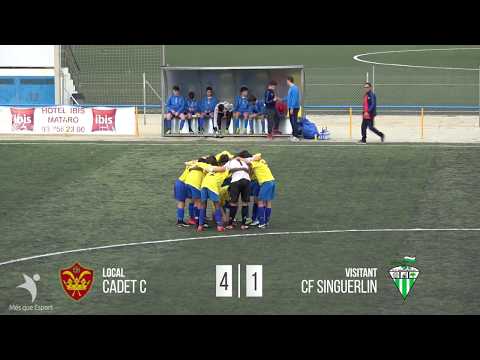 Resum del Cadet C - CF Singuerlin (4-1)